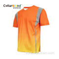 Sublimation Print Reflective T Shirt